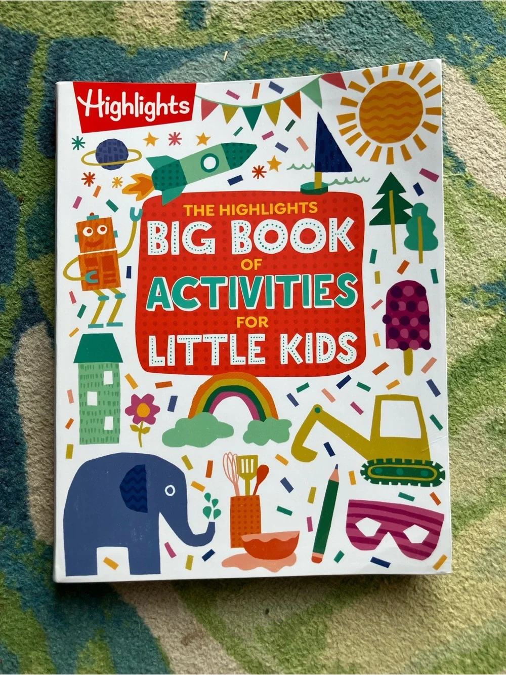 Big Book of Activities for Little Kids — Colorful Activity Book